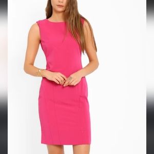 Banana Republic Fuschia Work Dress